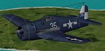 Reproduction
            of the stock F6F to that flown by the VF17 Jolly Rogers