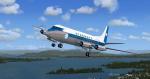 FSX Vickers Viscount 700 Aircraft and Panel 