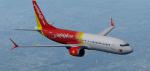 FSX/P3D Boeing 737 Max8 VietJet Air  package with  Max VC