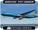 FSX/FS2004 Boeing 777-200ER Vietnam Airlines