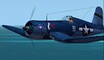 Repaint
            of default CFS2 Corsair as Nightbaron's Historical "Virgin Jacky"
            FG-1A , VMF-222 Phillippines,1945