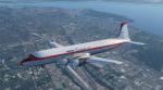 FSX/FS2004/P3D Wardair DC-6A Textures