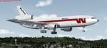 FSX/P3D McDonnell Douglas DC-10-10 Western Airlines package