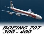 Boeing 707-300/400 Extra Textures Sets