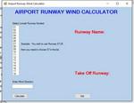 Airport Runway Wind Calculator V1.0.0.8 (Updated)