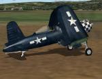 FSX/FS2004 Goodyear F2G Super Corsair