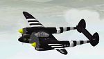 FS2000.
                  XP-38N: Lockheed P-38N Prototype
