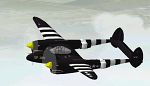 FS2000.
XP-38N: Lockheed P-38N Prototype