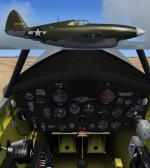 FS2004/FSX/P3D v3 Republic XP-47H Pursuit Experimental