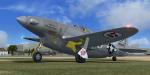 FS2004/FSX/P3D v3 Republic XP-47H Pursuit Experimental