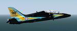 FS2004
                  Hawk RAF XX205 208 sqn 90th 2006 display textures only